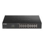D-Link DGS-1100-16V2, 16 ports switch 10/100/1000 Gigabit Smart Switch, managed