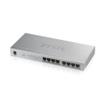 ZyXEL GS1008-HP, 8-ports switch, gigabit, not managed, PoE+, 60W
