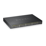 ZYXEL GS1920-48HP, 44х GbE ports switch, 4х Combo ports SFP/RJ-45, managed, rack mount