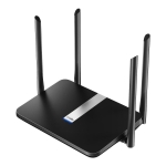 Cudy X6, 2.4/5 GHz, 574 - 1201 Mbps, 10/100/1000 wireless router