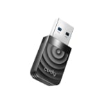 Cudy WU1300S, USB 3.0, 2.4/5 Ghz, integrated antenna 2dBi, wireless nano adapter