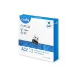 Cudy WU650S, USB 2.0, 2.4/5 Ghz, integrated antenna 2dBi, wireless nano adapter