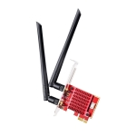 Cudy WE3000S, PCIe, 3-band, 2.4/5~/6 GHz, 574 - 2400 Mbps, network card