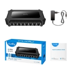 Cudy GS108D, 8 ports switch, 10/100/1000, Auto-MDI/MDIX