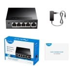 Cudy GS105, 5 ports switch, 10/100/1000, Auto-MDI/MDIX