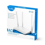 CUDY WR1300, Dual-band AC1200, 300+867 Mbps, 5x10/100/1000, wireless router