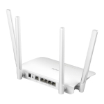 CUDY WR1300, Dual-band AC1200, 300+867 Mbps, 5x10/100/1000, wireless router