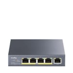Cudy GS1005P, 5 ports switch, 10/100/100, PoE+ Switch 60W, Uplink port