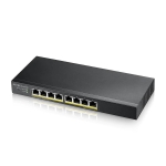ZyXEL GS1915-8EP, 8-ports switch, Gigabit, managed, PoE