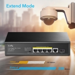 Cudy GS1005PTS1, 5 ports switch, 10/100/1000, PoE+ Switch 120W, 1 SFP Slot