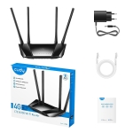 Cudy LT400, 4G LTE, 2.4GHz, 300 Mbps, 10/100 wireless router