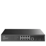 Cudy GS2008S2, L2, 8 x Gigabit Ethernet ports, 2 x SFP, 128MB RAM, switch