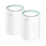 Cudy M1300, 2-броя, AC1200 Dual Band, 2.4/5 GHz, 300 -  867 Mbps, wireless mesh system