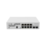 MikroTik CSS610-8G-2S+IN, 8 x Gigabit Ethernet ports, 2 x SFP, PoE in, switch