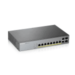 ZyXEL GS1350-12HP, 12-ports switch, Gigabit, managed, PoE 130W