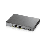 ZyXEL GS1350-18HP, 18-ports switch, Gigabit, managed, PoE 250W