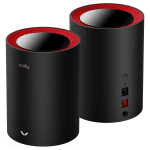 Cudy M3000, 2 pack, AX3000 Dual Band, 2.4/5 GHz, 574 -  2402 Mbps, wireless mesh system