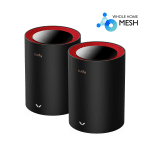 Cudy M3000, 2 pack, AX3000 Dual Band, 2.4/5 GHz, 574 -  2402 Mbps, wireless mesh system