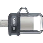 USB drive SanDisk Ultra Dual Drive 3.0, 128GB, OTG, Black