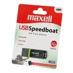USB drive MAXELL Speedboat, USB 2.0, 32GB, Black