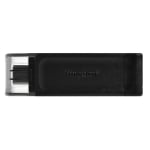 USB drive KINGSTON DataTraveler 70, 64GB, USB-C 3.2 Gen 1, Black