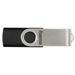 USB drive HAMA Rotate, 128GB, USB 2.0,10 MB/s, Black