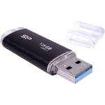 USB drive SILICON POWER Blaze B02, 128GB, USB 3.2 Gen 1, Black