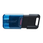 USB drive KINGSTON DataTraveler 80M, 256GB, USB-C 3.2 Gen 1, Black/Blue