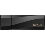 USB drive SILICON POWER Blaze B07, 32GB, USB 3.2, Black