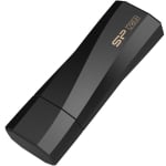 USB drive SILICON POWER Blaze B07, 128GB, USB 3.2, Black