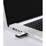 USB drive HAMA Fancy, 64GB, Black/Silver
