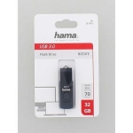 USB drive HAMA Rotate, 32GB, UBS 3.0 70 MB/s, Petrol blue