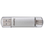 USB drive HAMA Laeta, 32GB, USB 3.1 Type-C, Silver