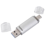USB drive HAMA Laeta, 32GB, USB 3.1 Type-C, Silver