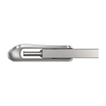 USB drive SanDisk Ultra Dual Drive Luxe, 64GB, USB 3.1 Gen 1, USB-C, Silver