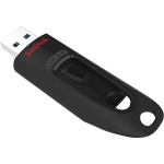 USB drive SanDisk Ultra USB 3.0, 512GB, 100 Mb/s, Black