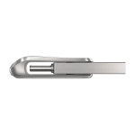 USB drive SanDisk Ultra Dual Drive Luxe, 256GB, USB 3.1 Gen 1, USB-C, Silver