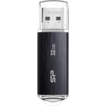 USB drive SILICON POWER Blaze B02, 32GB, USB 3.2 Gen 1, Black