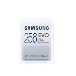 Samsung EVO Plus, SD Card, 256GB, White