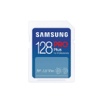 Samsung PRO Plus, SD Card, 128GB, White