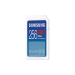 Samsung PRO Plus, SD Card, 256GB, White