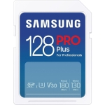 Samsung PRO Plus, SD Card, 128GB, USB Reader, White