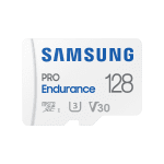Samsung PRO Endurance, microSDXC, UHS-I, 128GB, Adapter