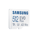 Samsung EVO Plus, microSDXC, UHS-I, 512GB, Adapter