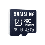 Samsung PRO Ultimate, microSDXC, UHS-I, 128GB, Adapter