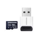 Samsung PRO Ultimate, microSDXC, UHS-I, 256GB, Adapter, USB reader