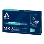 Термо паста ARCTIC MX-6, 4g, Gray + 6 cleaning wipes