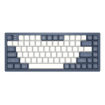 Dark Project KD83A Ivory/Navy Blue RGB 75% - G3MS Sapphire Switches, PBT