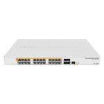 Mikrotik CRS328-24P-4S-RM, 24xGigabit LAN, L2/L3, 4xSFP+ cages, switch