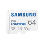 Samsung PRO Endurance 64GB, microSDHC, UHS-I, Adapter